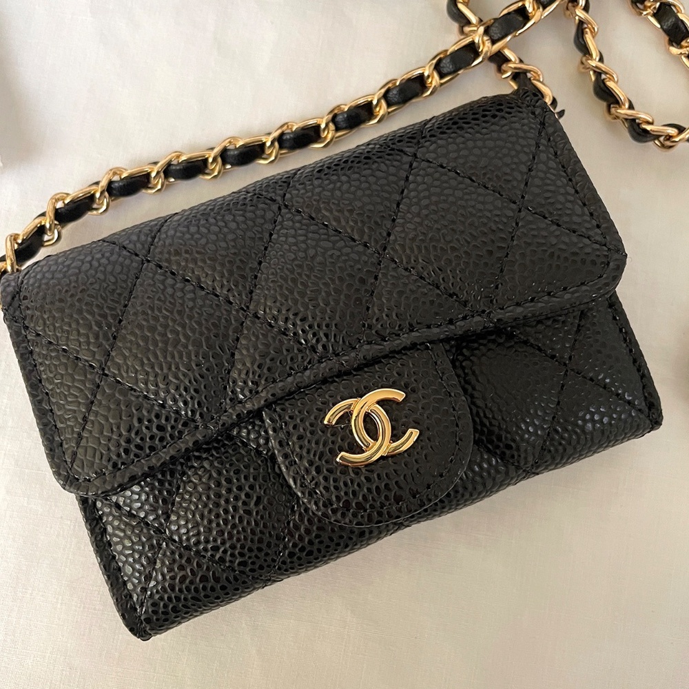 Chanel Small Crossbody Wallet Chain Strap VIP/GWP - Picture 2 of 11